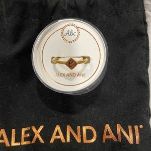Alex and Ani “E” Ring